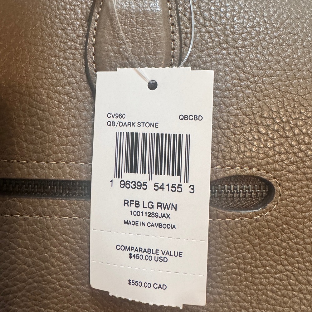 🤎BRAND NEW Coach Rowan Large Satchel Bag soft leather🤎 - Picture 7 of 16